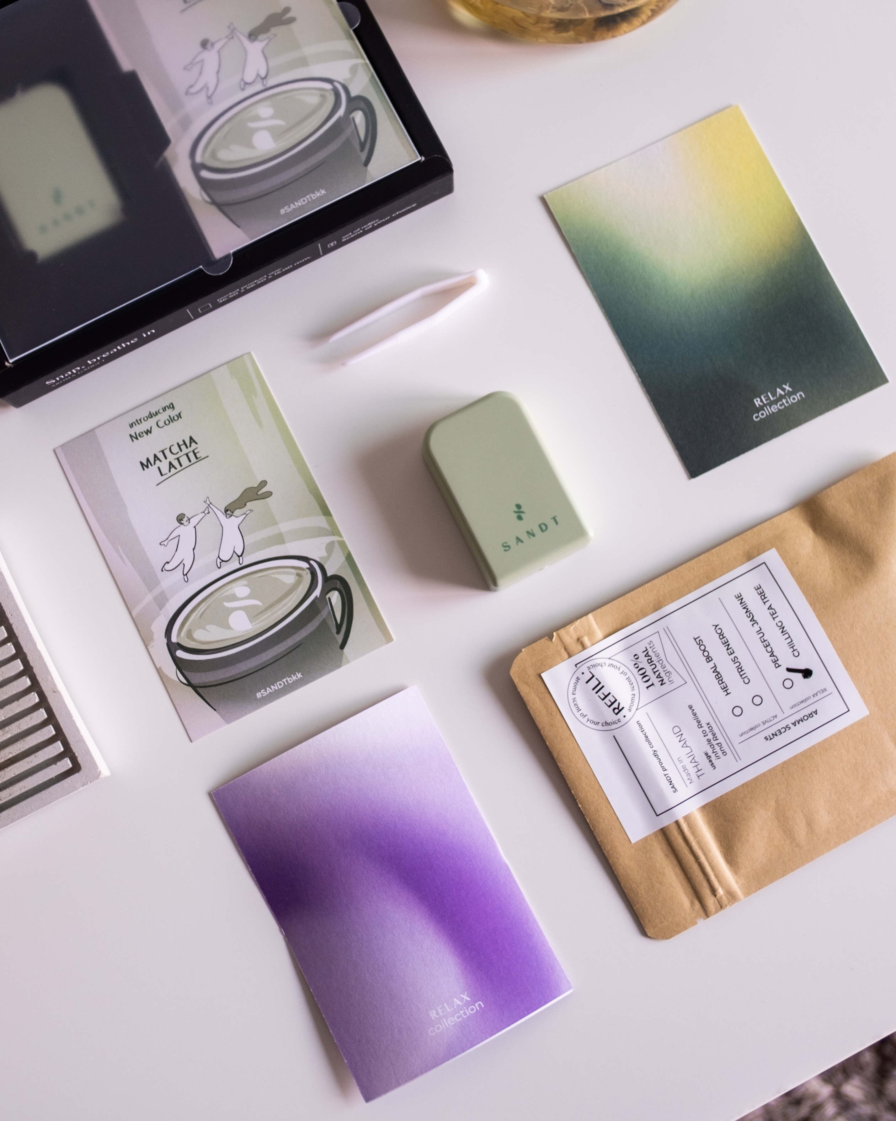 SANDT Aroma Gadget - สี Matcha Latte